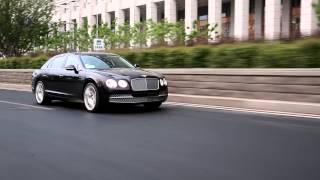 2014 Bentley Flying Spur footage [upl. by Nayhr]