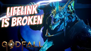 LifeLink Bane is Kinda BROKEN Godfall PS5 Gameplay [upl. by Ardekan]