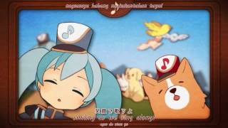 Hatsune Miku PV DoReMiFa Rondo EnglishRomajiTagalog Subbed mp3 onoff vocal [upl. by Naomi]