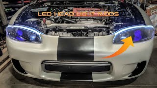 Headlight Modification LED Upgrade [upl. by Diarmid]