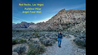 Climbing Purblind Pillar in Red Rocks Las Vegas [upl. by Manville]