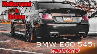 Update Walkaround and Cruising BMW E60 545i [upl. by Heng232]