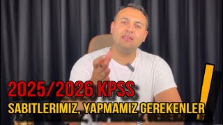 20252026 KPSS YOL HARİTASI 2024 KPSS’den Aldığımız Derslerle Sabitler ve Yapmamız Gerekenler kpss [upl. by Nehgam735]