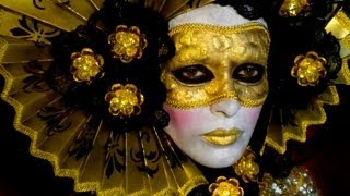 Gold Venise Carnival MakeUp [upl. by Amelia]