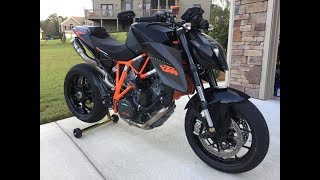 KTM 1290 Super Duke R with Austin Racing RS22 exhaust [upl. by Siskind113]