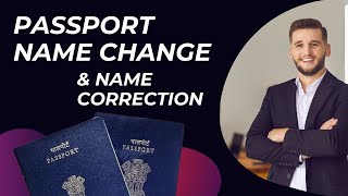 update passport name  spouse name correction in passport  Gazette notification [upl. by Baun414]