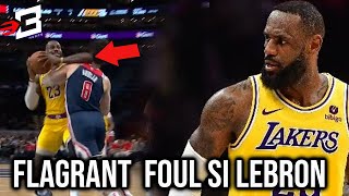 Bakit nga ba Flagrant Foul 1 si Lebron James Halos Humiwalay Ang Kaluluwa ni Deni Avdija [upl. by Blodgett]