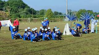 Kejohanan Sukan dan Olahraga kali ke 24 Persembahan perbarisan rumah biru 💙🥈 1172024khamis [upl. by Secnarf]