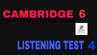 CAMBRIDGE 6 LISTENING TEST 4 WITH ANSWERS ll TRAVEL EXPO [upl. by Nesnaj]