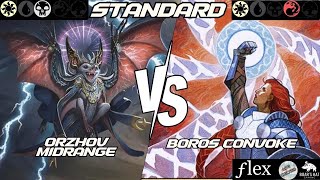 Orzhov Midrange VS Boros Convoke MTG Standard [upl. by Jorey553]