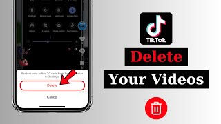 How To Delete a TikTok Video in 2025 iOS amp Android [upl. by Artima]