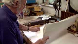 David Crown  Mezzotint Demonstration [upl. by Elletsyrc]