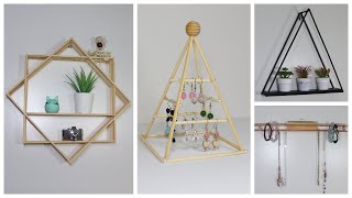 4 IDEAS con Palitos de Madera  Manualidades [upl. by Lakin625]