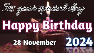 15 November 2024 Birthday Wishing VideoBirthday VideoBirthday Song [upl. by Oleg]