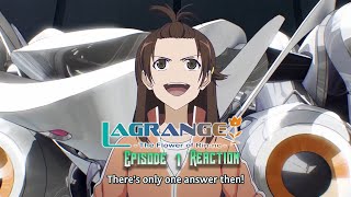 Welcome to Kamogawa  Lagrange The Flower of Rinne Episode 1 Reaction [upl. by Reede]