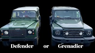 Trade my Land Rover Defender for an Ineos Grenadier [upl. by Charity]