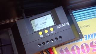 Solar30 charge controller PWM [upl. by Mutua473]