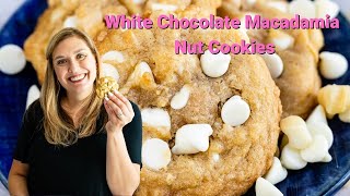 White Chocolate Macadamia Nut Cookies [upl. by Spurgeon]