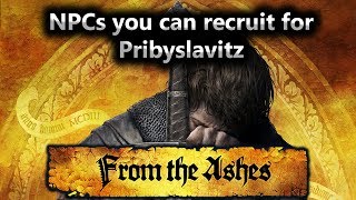 KCD From the Ashes DLC  All NPCs you can recruit for Pribyslavitz and their locations [upl. by Dannica709]