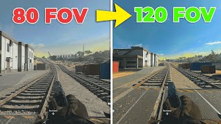 NEW Warzone 2 added 120 FOV on CONSOLE PS4PS5XBOX [upl. by Whitaker]