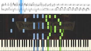 Piano Tutorial Jarrod Radnich  Hes A Pirate [upl. by Ozner]