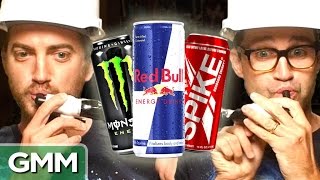 Ultimate Energy Drink Taste Test [upl. by Hanleigh]