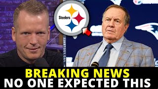 😱WOW LOOK AT WHAT BILL BELICHICK SAID ABOUT THE STEELERS PITTSBURGH STEELERS NEWS [upl. by Lertnek654]