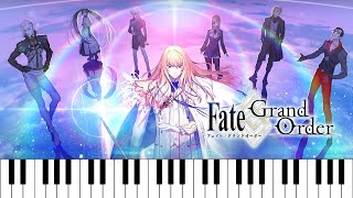 FULL FateGrand Order OP2  Gyakko  逆光 Maaya Sakamoto  Piano Cover ピアノ [upl. by Morrill]