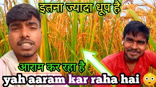 yahan aaram kar raha hai😳 इतना ज्यादाधूप है🤓Rajdeepgvlogs [upl. by Ahsuat]