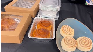 Cinnamon Buns amp Containers [upl. by Ykcin946]