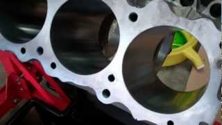 Blueprinting Pontiac 455 1 Measuring Bores Pt 1 of 2 [upl. by Aihsinyt973]