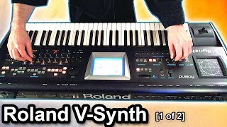 ROLAND VSYNTH DEMO  Presets Sounds amp Patches 1 of 2 [upl. by Smiley]