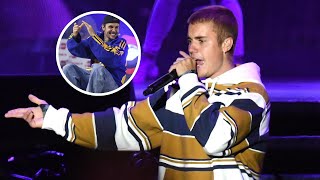 Justin Biebers Triumphant Return to the Stage at NFL All Star Draft [upl. by Cyler]