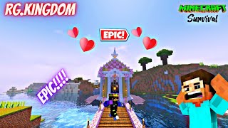 I MADE UNLIMITED ENCHANTMENT FACTORY IN RG KINGDOM 😯 MINECRAFT GAMEPLAY [upl. by Russo]