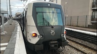 RER A BoissySaintLéger  CergyleHaut MI 09 Trajet Complet  Full Ride [upl. by Nauqyt]