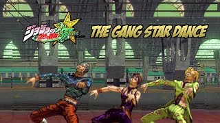 JoJos Bizarre Adventure All Star Battle  The Gang Star Dance NaranciaMistaFugo [upl. by Utas]