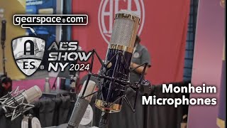 Monheim Microphones  Gearspace  AES NYC 2024 [upl. by Sturges]