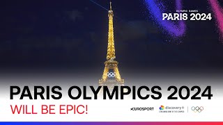 The wait is finally over ⌛️ Paris 2024 Olympic games will be EPIC 🤩 🇫🇷 [upl. by Blackman173]