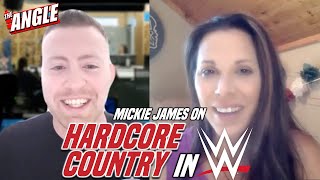 Mickie James on wanting to use Hardcore Country in WWE [upl. by Willin]