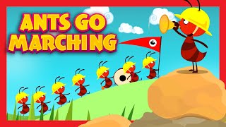 ANTS GO MARCHING  Baby Rhymes  NURSERY POEMS  Rhymes 2016 [upl. by Orazio]