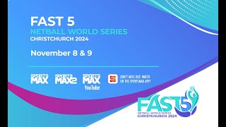 Watch the Fast 5 Netball World Series 2024  November 8 amp 9  on SportsMax SportsMax2 and App [upl. by Bobette]