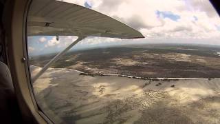 Aerial tour of the future site of Anadarkos Palma Afungi LNG plant in Northern Mozambique [upl. by Hopper165]