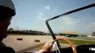 AC Cobra Onboard race track exhaust sound [upl. by Eiggep518]