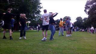 Banshee Ceilidh Band Australian Bush Dance at Grittleton [upl. by Esyahc]