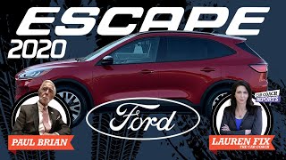 2020 Ford Escape Review  His Turn Her Turn  Paul Brian amp Lauren Fix [upl. by Ugo189]