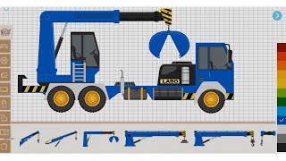 Labo Construction Truck  Mobile Grab Crane Truck [upl. by Dilly676]