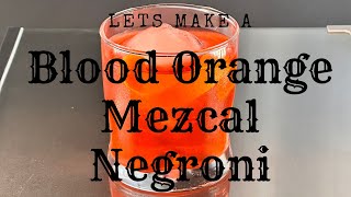 The Blood Orange Mezcal Negroni Thatll Make You Rethink Smoky Cocktails [upl. by Annaihr]