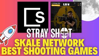 SKALE NETWORK OVERVIEW and BEST SHOOTING GAMES in BLOCKCHAIN GAMING [upl. by Aloke]