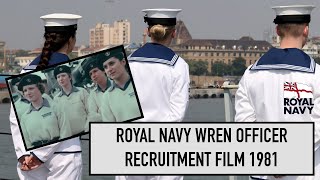 A Royal Navy Recruiting film for the Womens Royal Naval Service WRNS WRENS officer cadets 1981 [upl. by Rae]