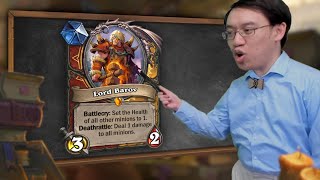 Scholomance Card Reveal Professor Trumps amp Lord Barovs Value Lesson  Hearthstone [upl. by Leventis]